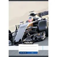 Nebulo Vagány minták A5 20-32 tűzött sima füzet #7