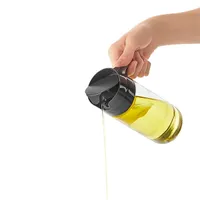 IRIS C-00413 Olaj és ecet üveg kiöntő 500ml , szürke vagy fekete színű #7