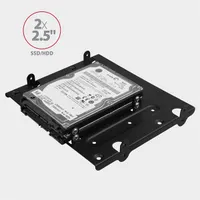 Axagon RHD-435 5,25"-ről 4 db 2,5" vagy 1 db 3.5" és 2 db 2.5" SSD / HDD beépítő keret #3