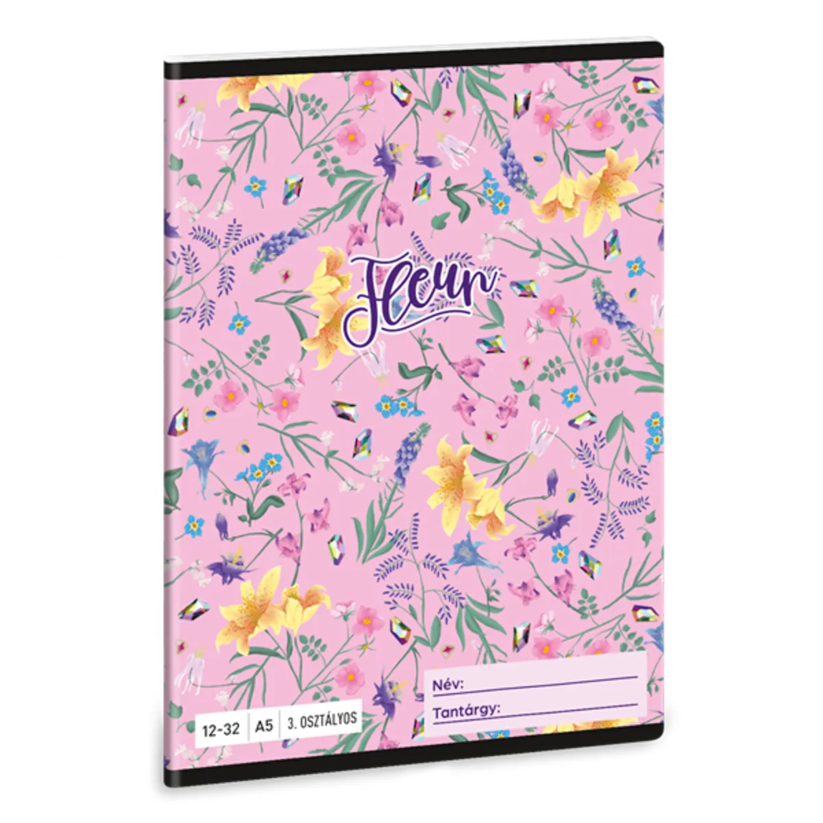 Ars Una Fleur 24 (5366) A5 12-32 3. osztályos vonalas füzet #1