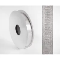 IRIS szalag hópihés ezüst 15mm/10méter