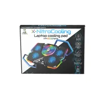 FroggieX FX-PC-P1-BL NitroCooling notebook hütőpad telefontartóval #6