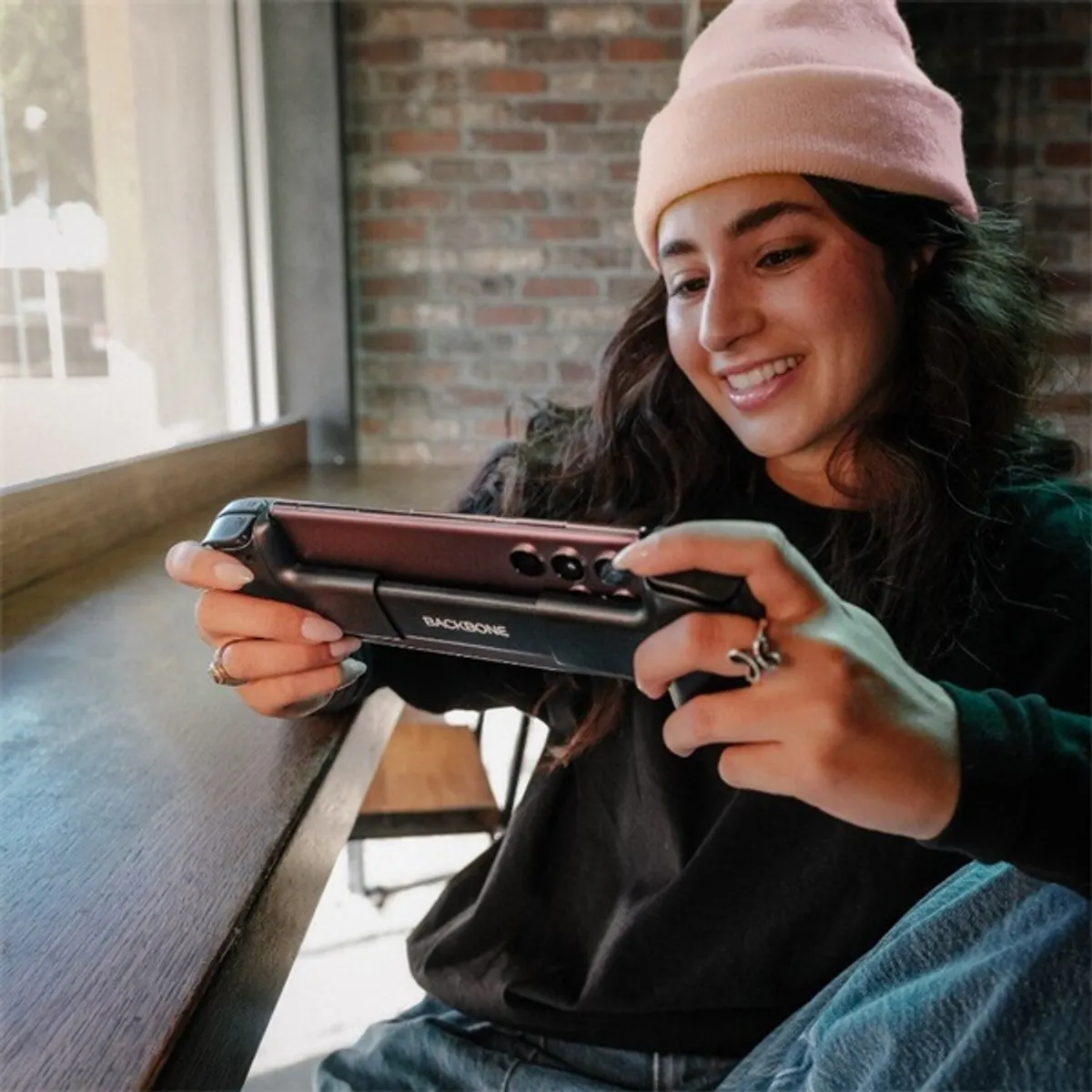 Backbone BB-02-P-BR One 2nd Gen (Lightning) iOS okostelefon fekete kontroller #7