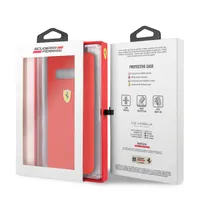 Ferrari Samsung S10 Plus SF piros szilikon hátlap #3