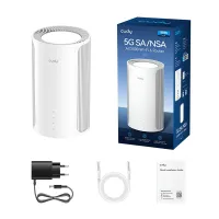CUDY P2 kétsávos AX3000 WIFI 6 5G/4G/LTE, NanoSIM+eSIM, 2xGigabit LAN, Torony Mesh Router #4