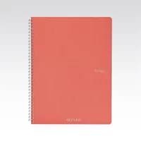 Fabriano Ecoqua A4 70lapos korall vonalas spirálfüzet
