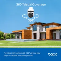 TP-Link Tapo C510W 2K 3MP IP65 Night Vision fehér kültéri biztonsági Wi-Fi kamera #6