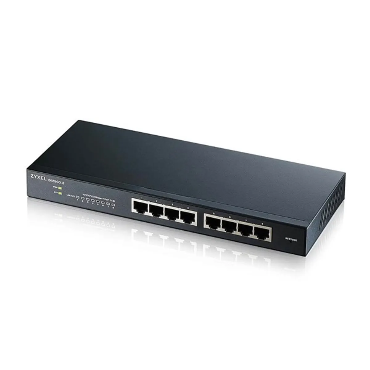 ZyXEL GS1900-8-EU0102F 8x GbE LAN port smart menedzselhető asztali switch #1