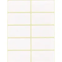 JT 25×50mm (60db/csomag) öntapadó címke