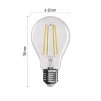 Emos ZF5254D  E27/7,5W (75W)/1 055 lm/természetes fehér/dimmelhető Filament A60 LED izzó #3
