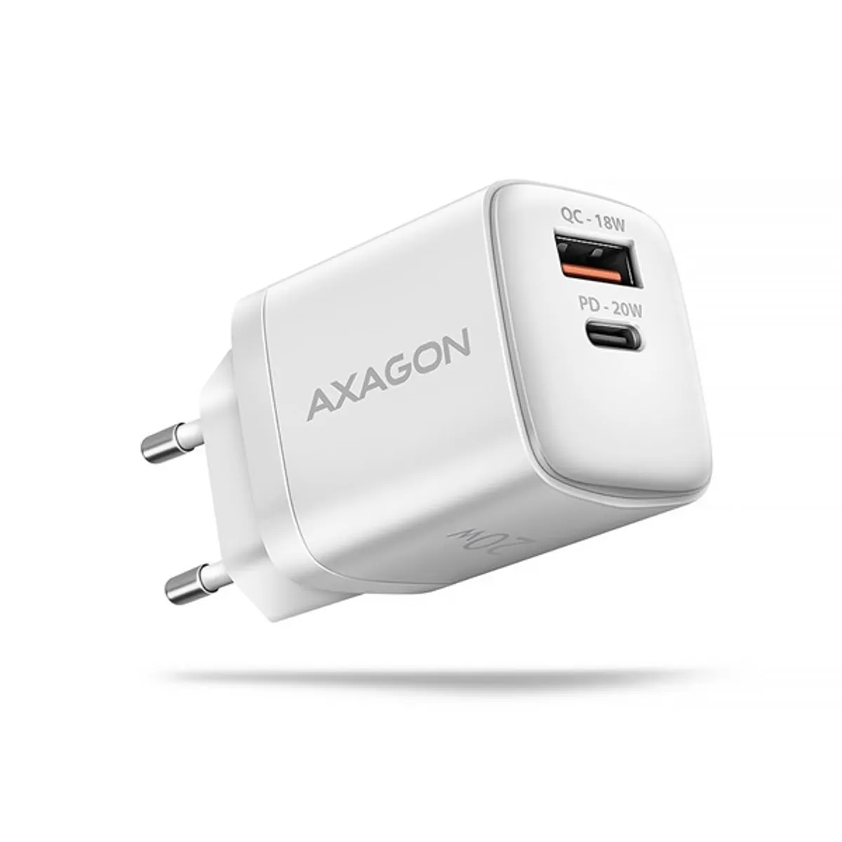 AXAGON ACU-PQ20W QC3.0/AFC/FCP + PD type-C 20W fehér töltő #2