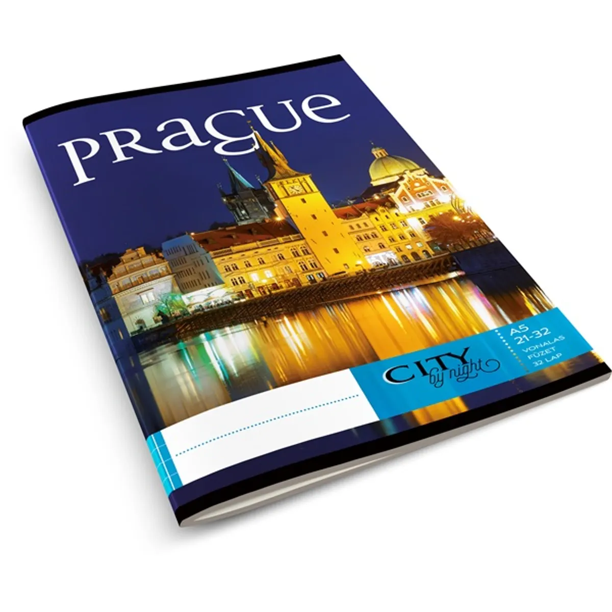 Absolut City By Night A5 21-32 vonalas füzet #1