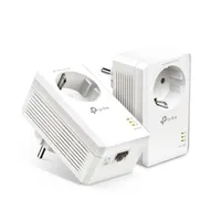 TP-Link TL-PA7017P KIT AV1000 Gigabit áramköri jeltovábbító készlet konnektor aljzattal