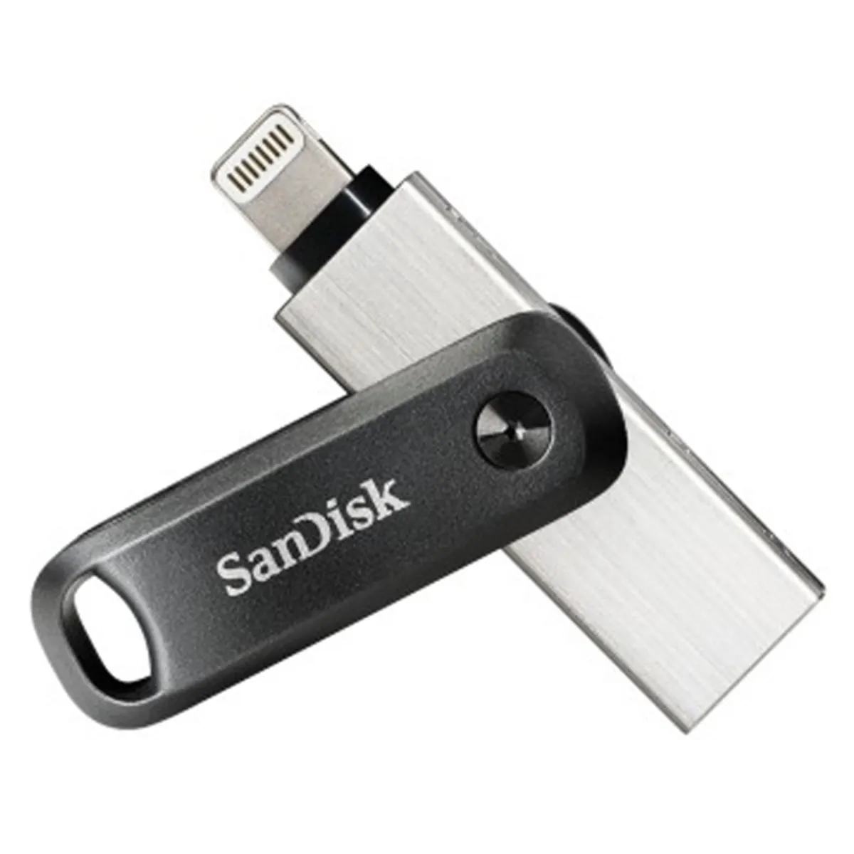 Sandisk 64GB USB3.0/Apple Lightning iXPAND GO Fekete-Ezüst (186489) Flash Drive #1