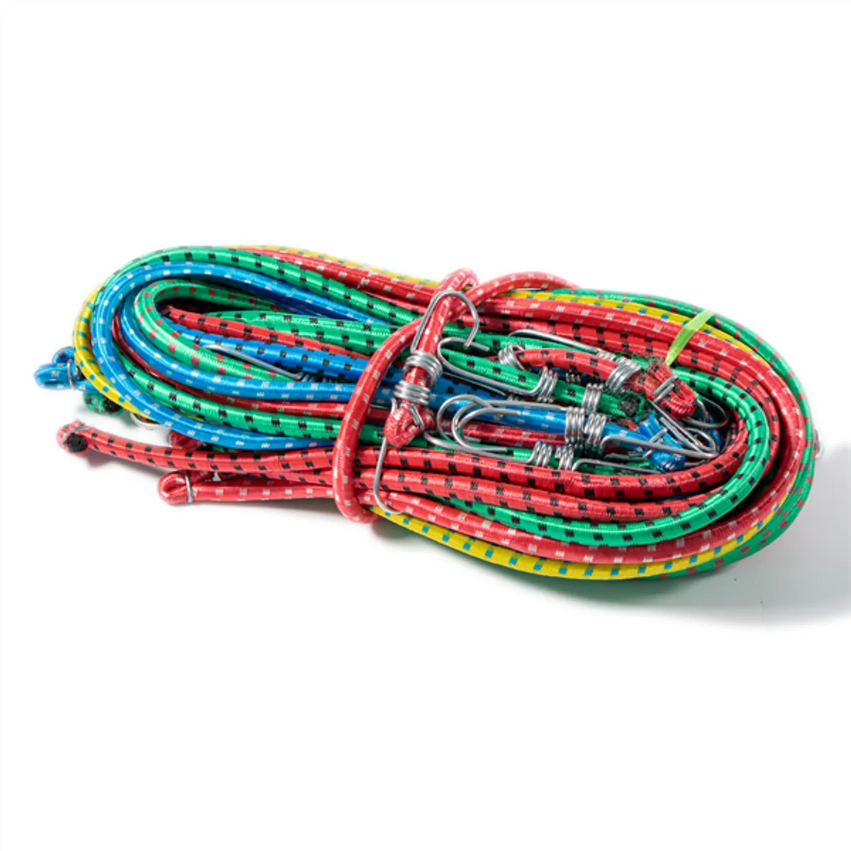 IRIS KT-598 Gumipók 20 darabos csomag, 1 méter, erősített, 11.5mm átmérő, fém horog #2