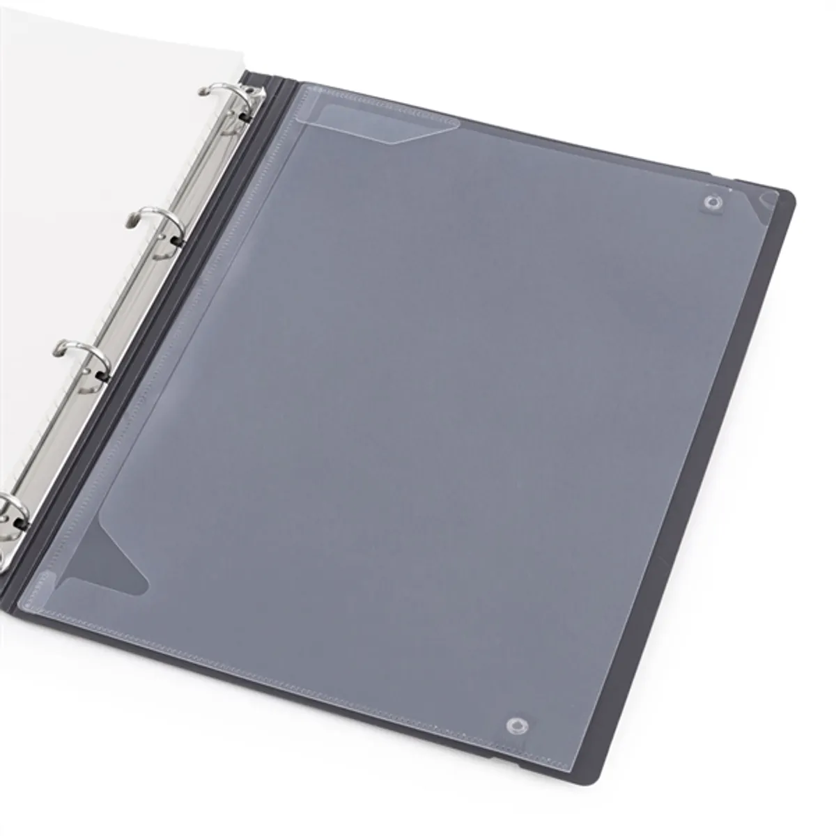 Verde A4 4 gyűrűs 3x30 vegyes lappal tégla gyűrűs mappa #7