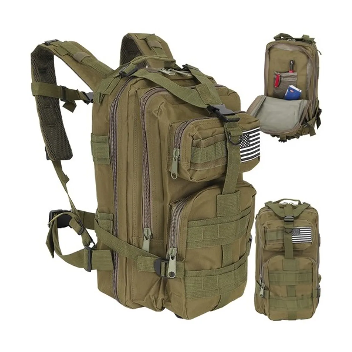 Trizand 26L zöld túrazsák #1