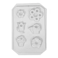 Pentart Felakasztható virágok gipszkiöntő forma