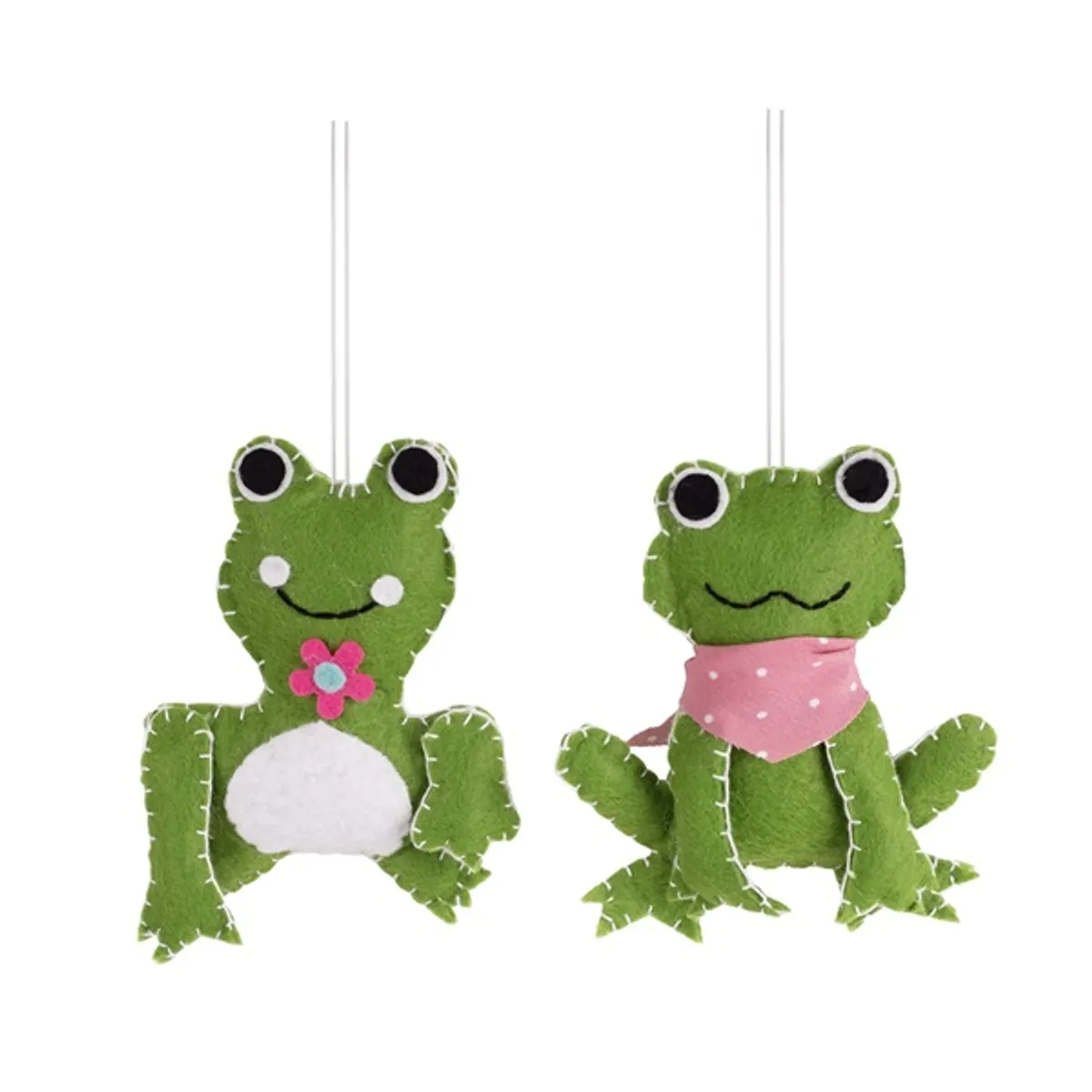 IRIS dekor filc akasztós béka 2szortiment 10cm #1