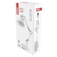 Emos  Z7612W Dustin 25 W E27 IP20 fehér asztali lámpa #6