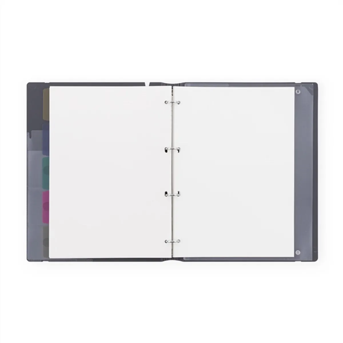 Verde A4 4 gyűrűs 3x30 vegyes lappal tégla gyűrűs mappa #3