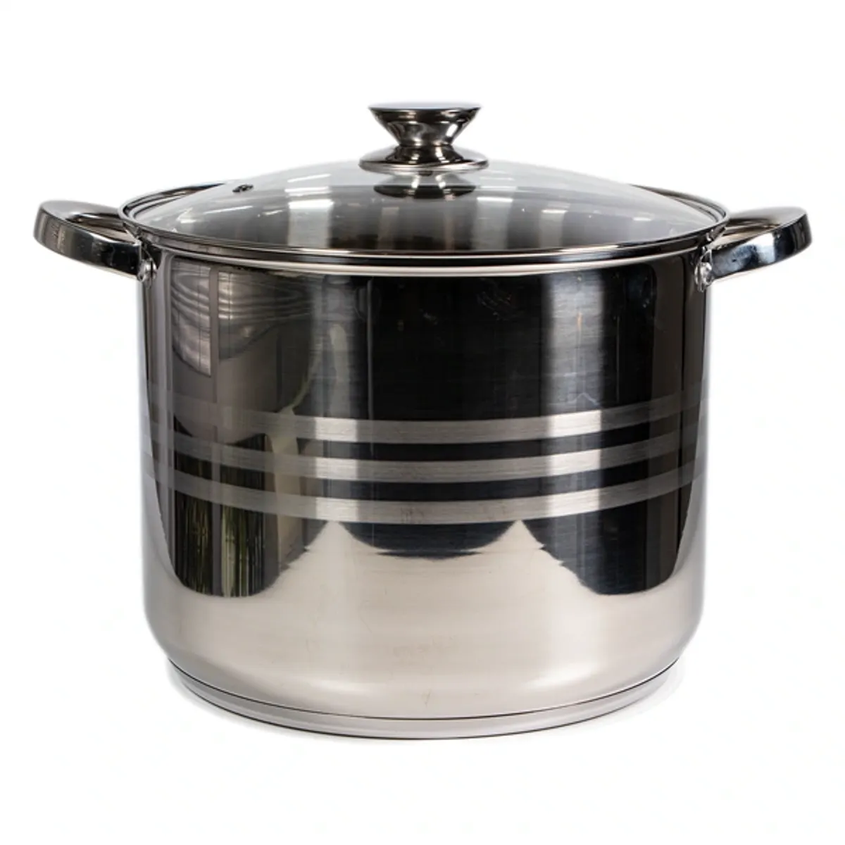 TOO LP-7170-13L prémium rozsdamentes edény 13,3 liter fazék/lábas+fedő 28 x 22cm #1