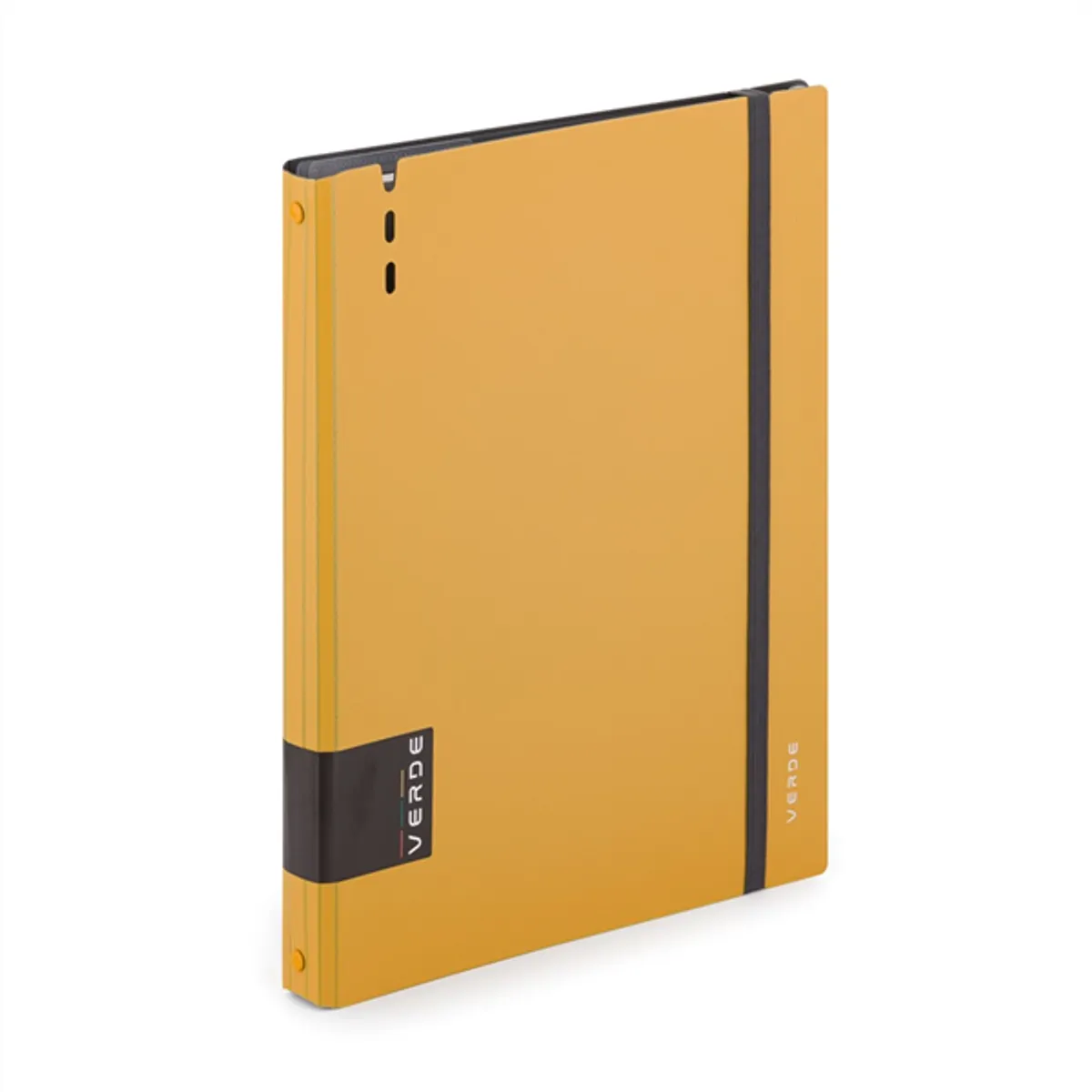 Verde A4 4 gyűrűs 3x30 vegyes lappal sárga gyűrűs mappa #1