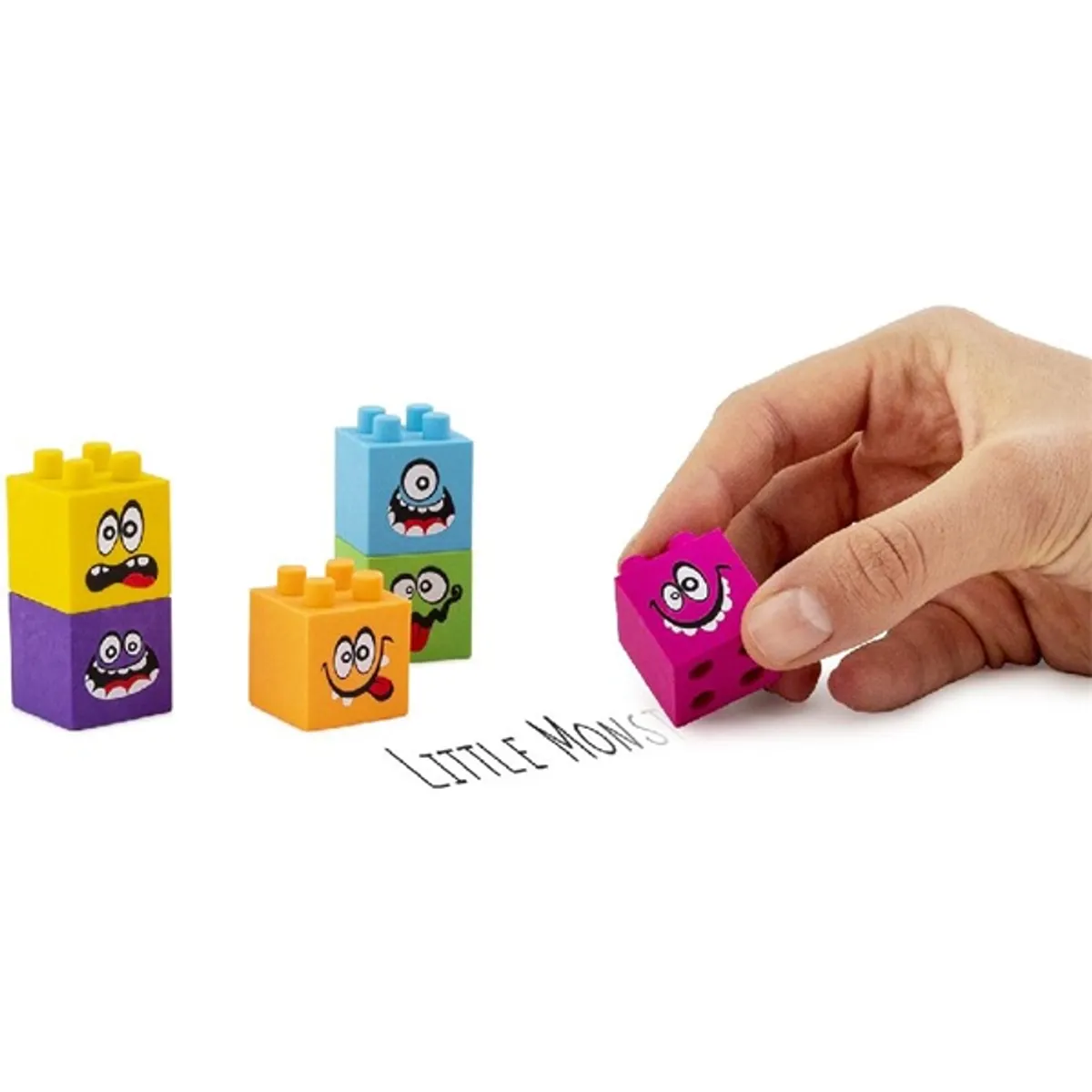 Trendhaus Little Monster 3db-os emeletes torony radír #5