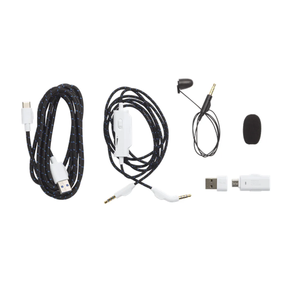 JBL Quantum P 910 WL vezeték nélküli fehér-kék gamer headset #8