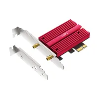 CUDY WE4000 háromsávos AX5400 WiFi 6E, intel AX210, Bluetooth 5.2, PCI Express hálózati kártya #4
