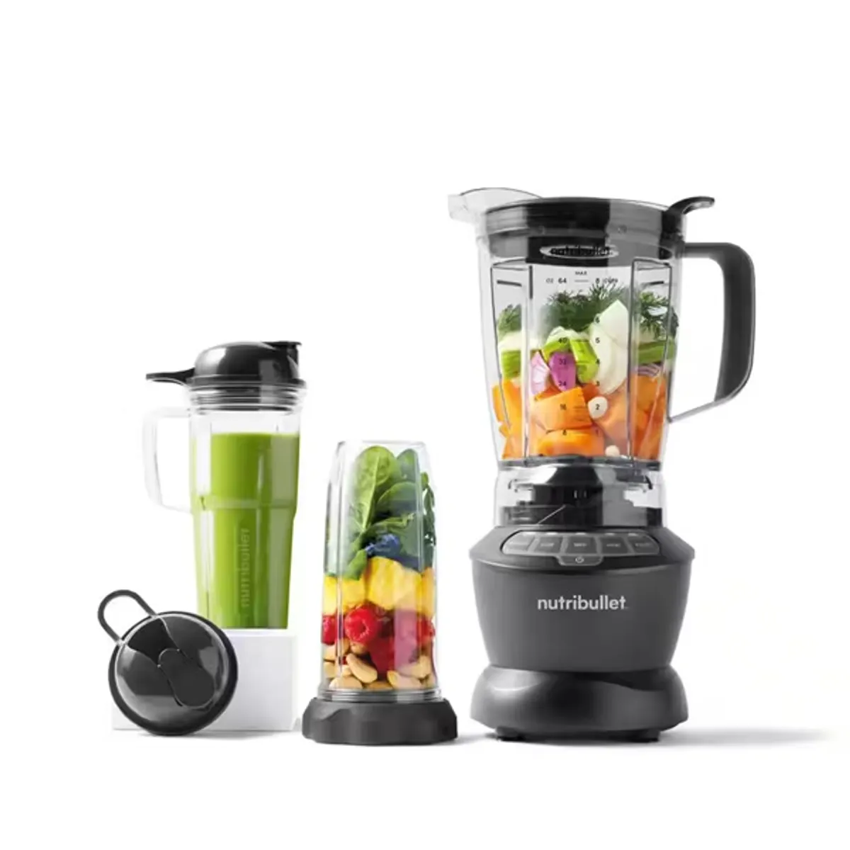 Nutribullet NBF500DG 1,8L+0,7L+0,9L szürke turmixgép #2