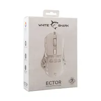 White Shark WS GM-5016W ECTOR-B vezetékes fehér gamer egér #7
