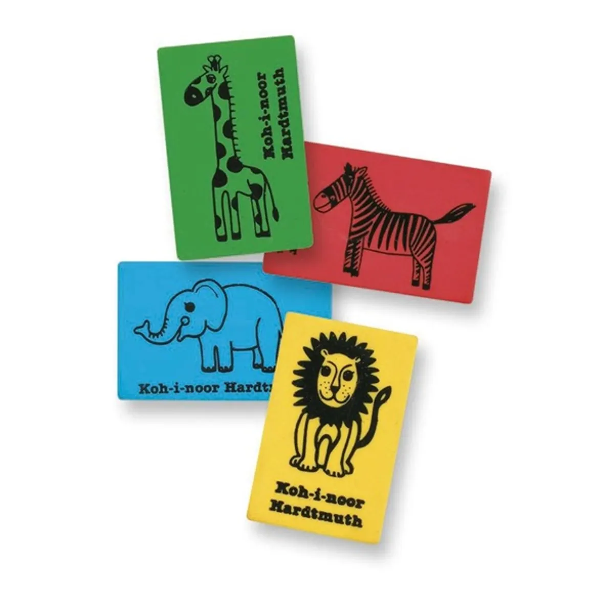 Koh-I-Noor 6200/48 safari mintás plasztik radír #1