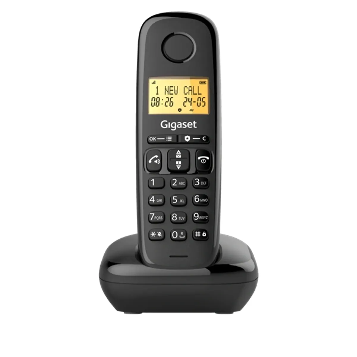 Gigaset Basic 100 fekete dect telefon #1