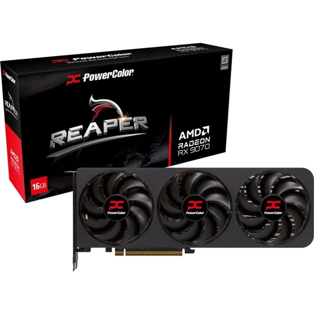 PowerColor Reaper AMD RX 9070 16GB GDDR6 256bit PCIe videókártya #1