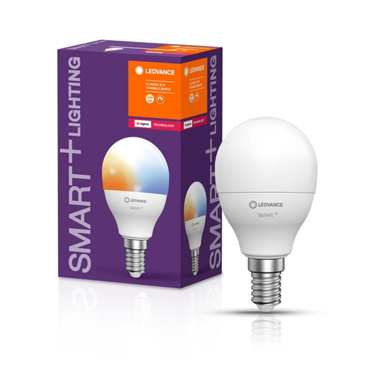 Ledvance Smart+ 5W E14 állítható színhőmérsékletű kisgömb LED fényforrás #2