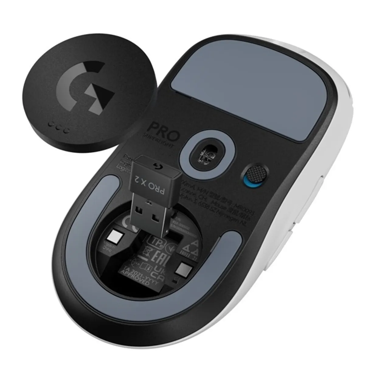 Logitech G PRO X SUPERLIGHT 2 LIGHTSPEED vezeték nélküli fehér gamer egér #8