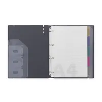 Verde A4 4 gyűrűs 3x30 vegyes lappal türkiz gyűrűs mappa #2