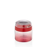 IRIS C-00479 Rainbow piros reszelő  üveg tárolóval 300ml