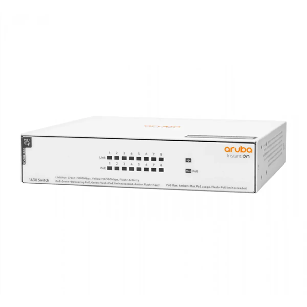 Aruba Instant On R8R46A 1430 8x GbE LAN PoE port (64W) nem menedzselhető PoE switch #2