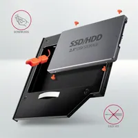 Axagon RSS-CD09 2,5" SATA SSD/HDD caddy optikai meghajtó beépítő keret #4