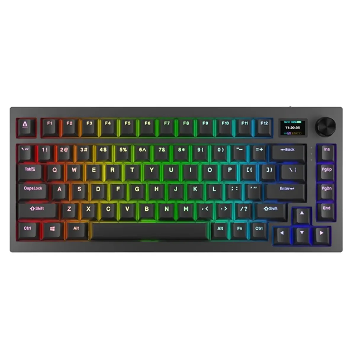 AVAX GM02 PRO 75% HUN Gasket RGB tri-mode mechanikus (Gateron piros switch) billentyűzet #1