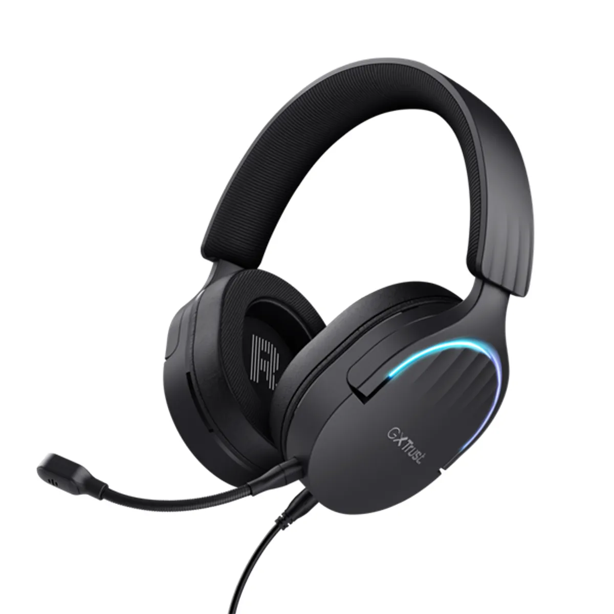Trust GXT490 Fayzo 7.1 USB vezetékes fekete gamer headset #1