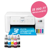 Epson EcoTank L3286 színes nyomtató MFP, WiFi/USB, 8100/6500 oldal tinta a dobozban #1