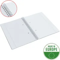 Esselte ColourBreeze A5 vonalas korall spirálfüzet #4