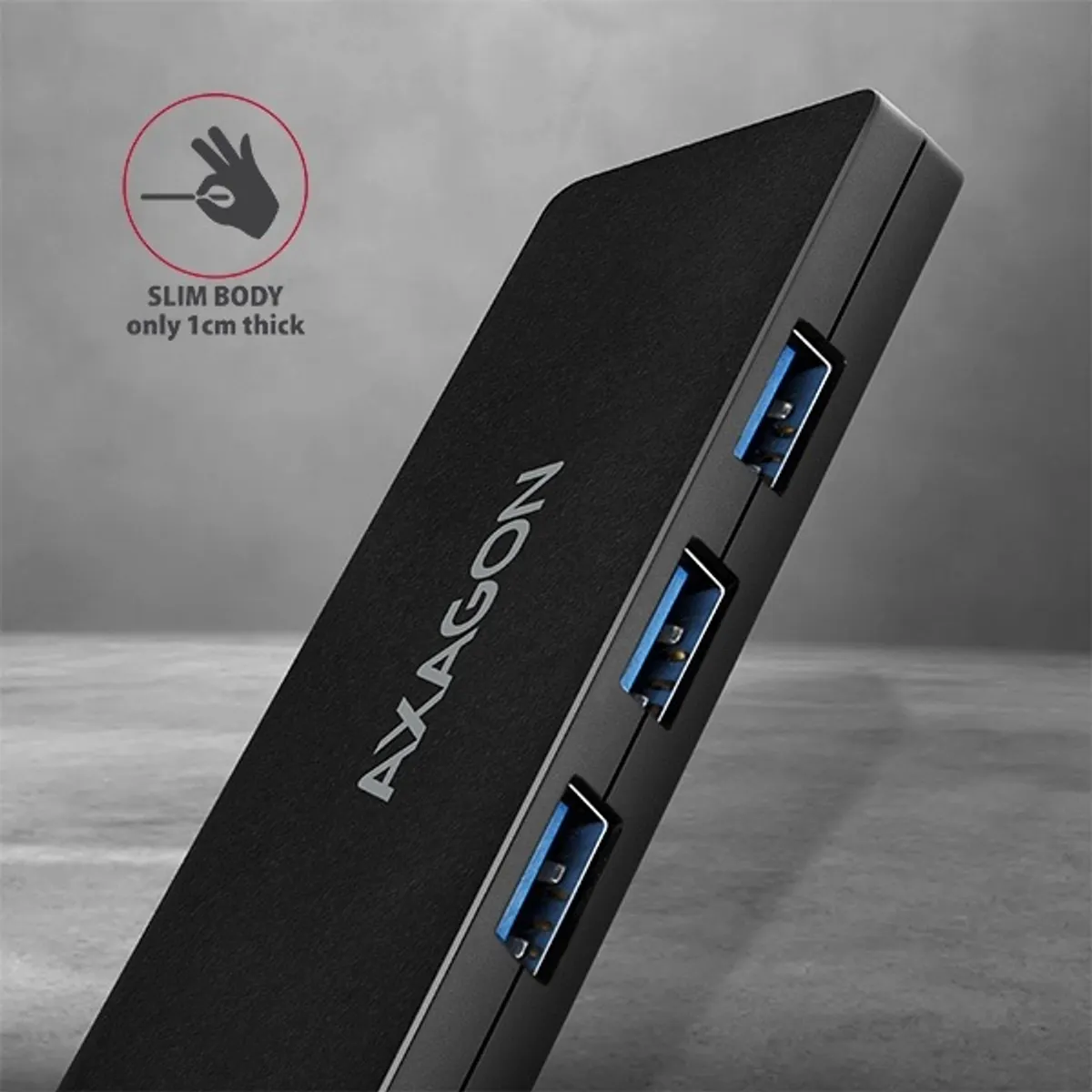 Axagon HUE-G1A 4 portos USB3.0 HUB #4