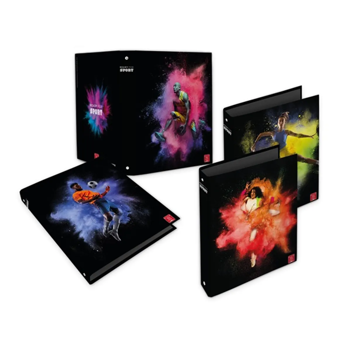 Pigna Ready For Sport  A4 4 gyűrűs 40 mm gerincszélességű gyűrűs könyv #1