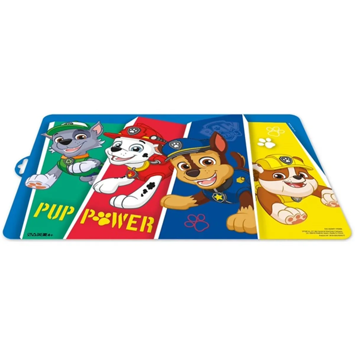 IRIS Licenc Mancs őrjárat műanyag alátét #1