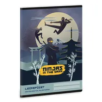 Ars Una Ninjas in the dark 25 (5457) A5 leckefüzet