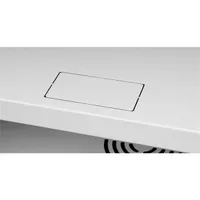 Stalflex RC19-4U-450MG 19" 4U 450 mm mély lapraszerelt szürke fém ajtós fali rack szekrény #6